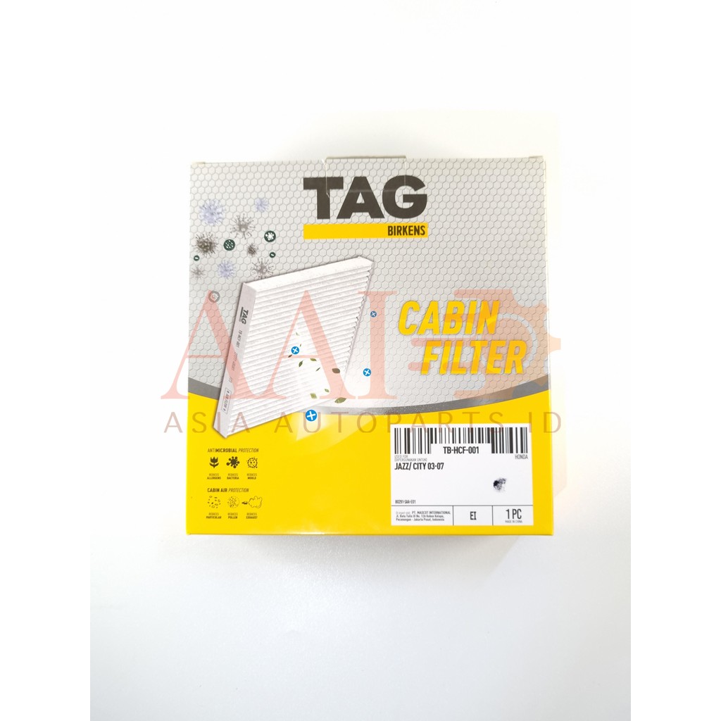 Honda Jazz City Cabin Air AC Filter (2003 - 2007)