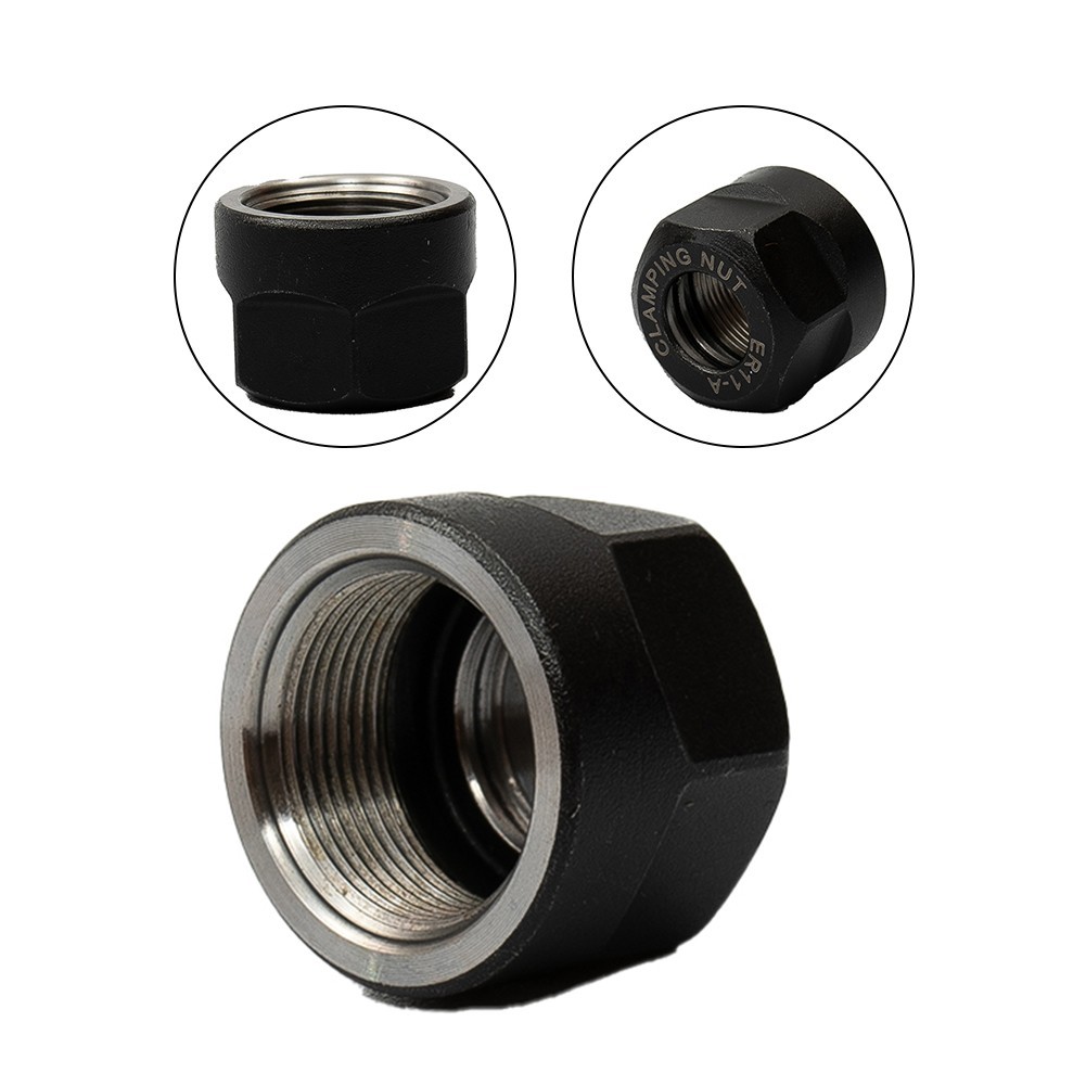 [สต็อก] ER11 A Type Collet Clamping Nut สําหรับ ER Collet Milling Tapping CNC Chuck เครื่องกลึง CH