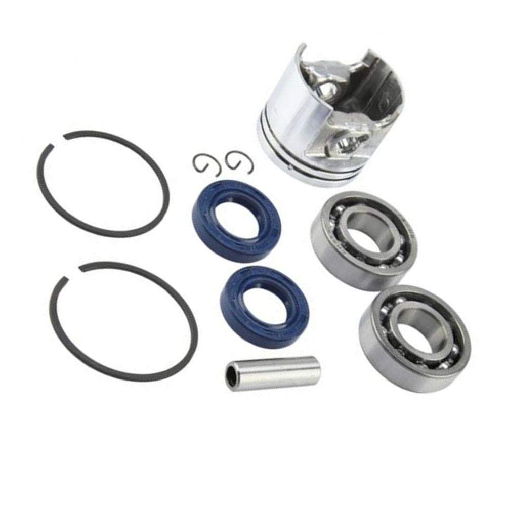 [สต็อก] ชุดซีลน้ํามันแบริ่งแหวนลูกสูบ 37 มม. สําหรับ Stihl MS170 017 Chainsaw 1130 030 2000 CH