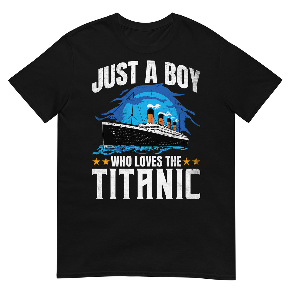 ของขวัญวาфเฟิลและเสื้อยืด RMS Titanic ไซส์ XS-3XL ทำจากผ้าฝ้าย