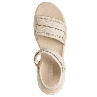 Skechers สเก็ตเชอร์ส รองเท้าแตะผู้หญิง Women On-The-GO Max Cushioning Elite 2.0 Sandal - 141617-NAT