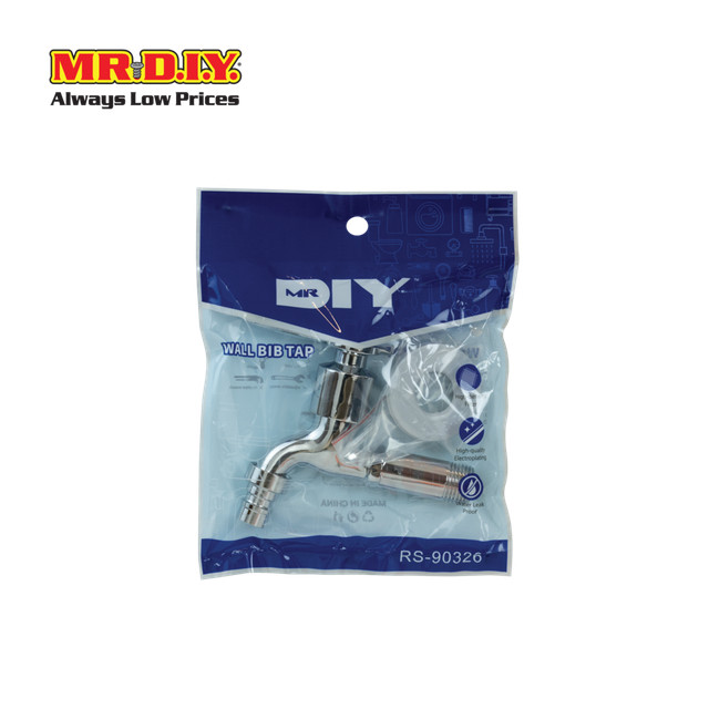MR.D.I.Y. ก๊อกน้ำติดผนัง สแตนเลสเกรด 304 รุ่น RS-90326