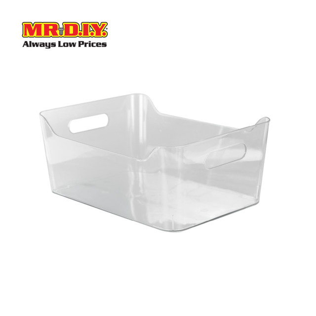 MR.D.I.Y. ตะกร้าพลาสติกใส ใส่ของอเนกประสงค์ ขนาด 34.8 X 24.8 X 14.5 ซม.