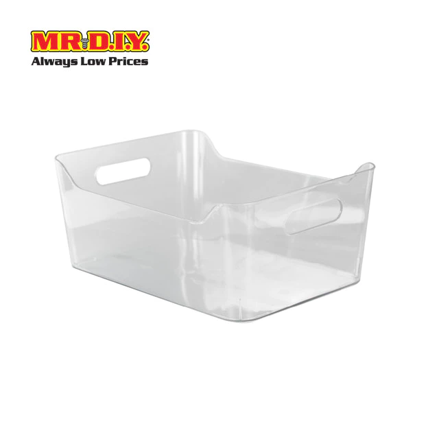 MR.D.I.Y. ตะกร้าพลาสติกใส ใส่ของอเนกประสงค์ ขนาด 34.8 X 24.8 X 14.5 ซม.