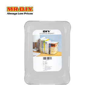 MR.D.I.Y. ตะกร้าพลาสติกใส ใส่ของอเนกประสงค์ ขนาด 34.8 X 24.8 X 14.5 ซม.