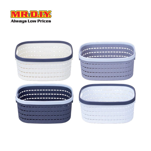 MR.D.I.Y. ตะกร้าอเนกประสงค์ ทรงมน คละสี ขนาด 22 X 16 X 10 ซม.
