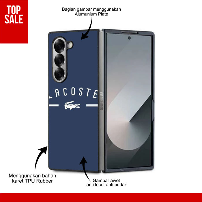 เคส เคส HP Samsung Z Fold และ Z Flip 7 6 5 4 3 ยาง TPU Lacoste RK444
