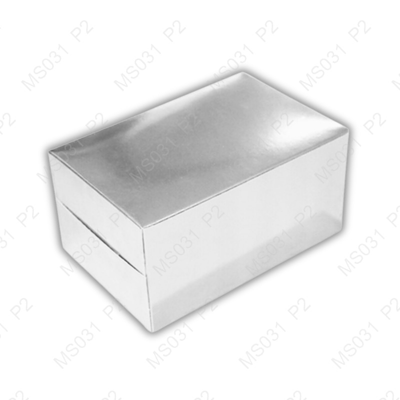 กล่องแม็คเงินไม่เจาะ7 x 7 x 2 นิ้ว(1แพ็คย่อย X10ใบ)|MS031_S_P2