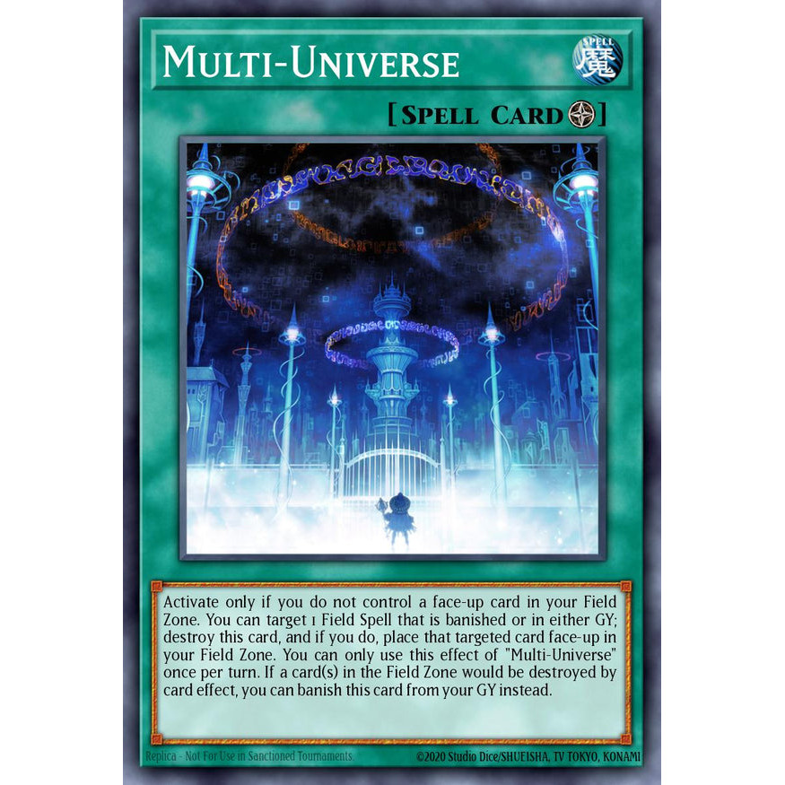 [Yugioh Funny Shop] การ์ด 1 ใบ MP25-EN203 - Multi-Universe - Ultra Rare