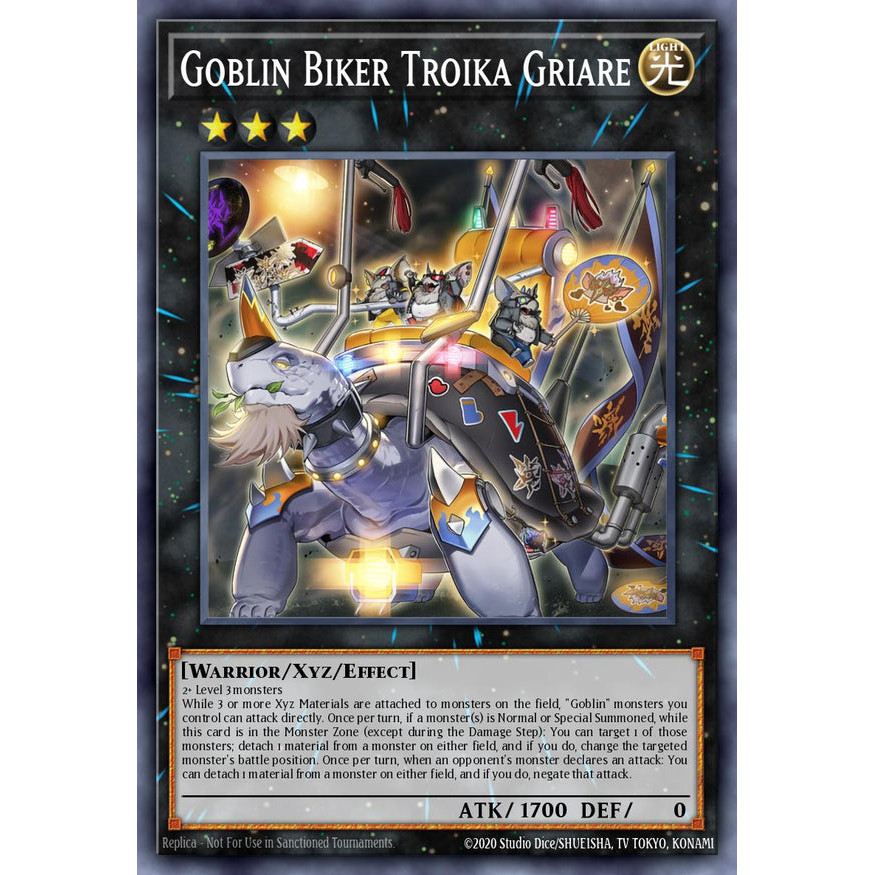 [Yugioh Funny Shop] การ์ด 1 ใบ MP25-EN353 - Goblin Biker Troika Griare - ทั่วไป