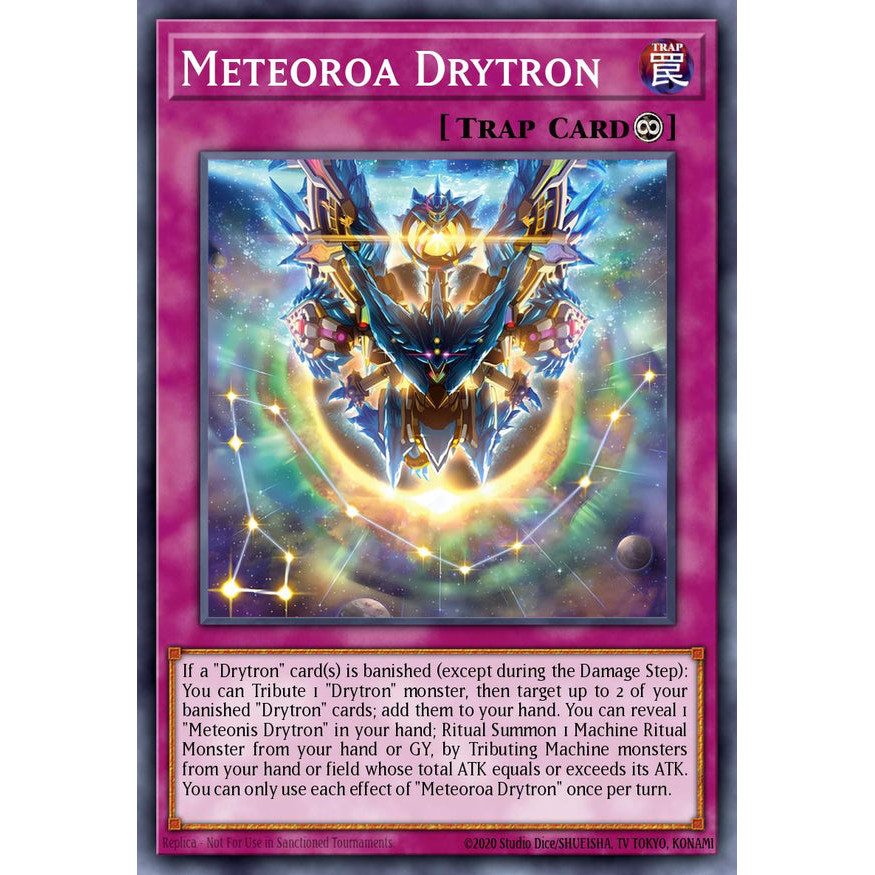 [Yugioh Funny Shop] การ์ด 1 ใบ MP25-EN397 - Meteora Drytron - ทั่วไป