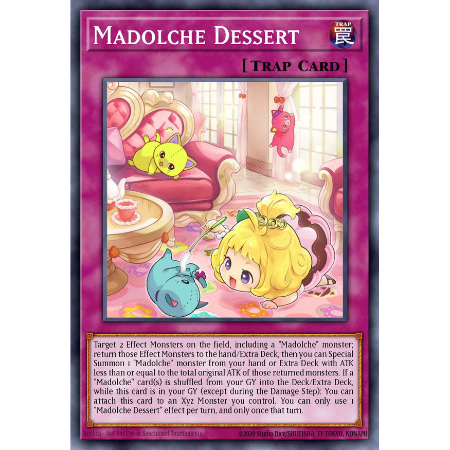 [Yugioh Funny Shop] การ์ด MP25-EN398 - Madolche Dessert - ทั่วไป