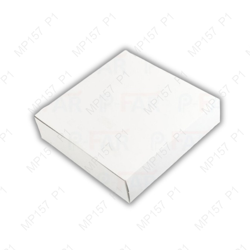 *ไม่ห.ย.*แม็ค2ปอนด์ขาวไม่เจาะเตี้ย9.5 x 9.5 x 2.5 นิ้ว(1แพ็ค X 50ใบ)|MP157_P1