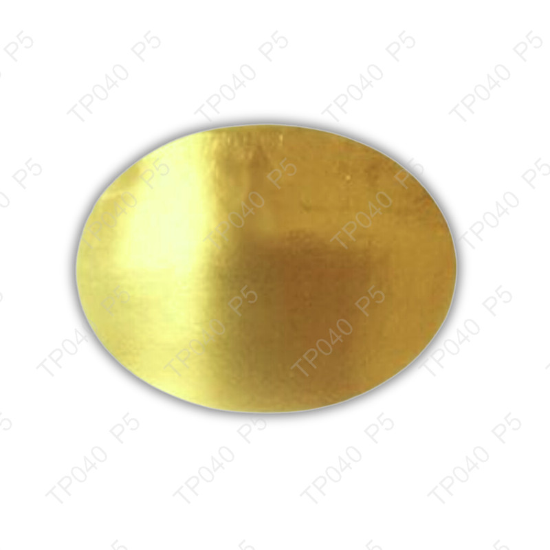 ฐานรองบรอนซ์ทอง"กลมเค้ก6ปอนด์"37 x 37 cm(1แพ็คย่อย X10ใบ)|TP040_S_P5