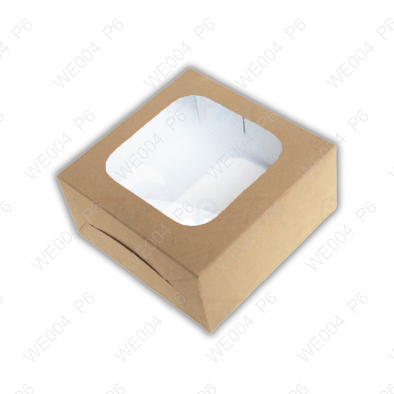 แฮนเมด1Pวอลนัทหลังขาวเจาะ8 x 8 x 3.5 นิ้ว(1แพ็คย่อย X10กล่อง)|WE004_S_P6