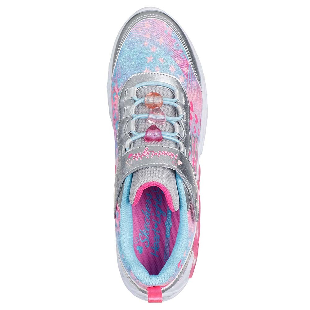 Skechers حذاء بنات Infinite Heart Lights — صورة 4