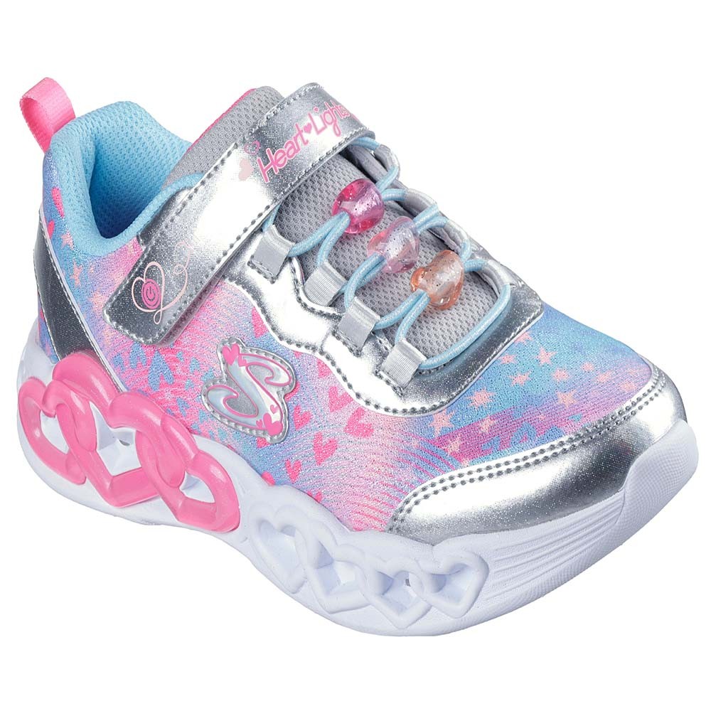 Skechers حذاء بنات Infinite Heart Lights — صورة 3