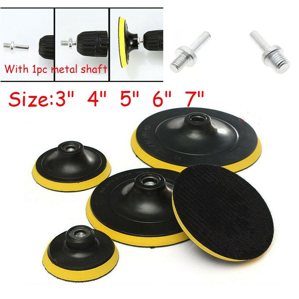 L-HOT3/4/5/6/7 นิ้ว Backing Pad Disc และ Sander เครื่องบดมุม M10/สําหรับ M14