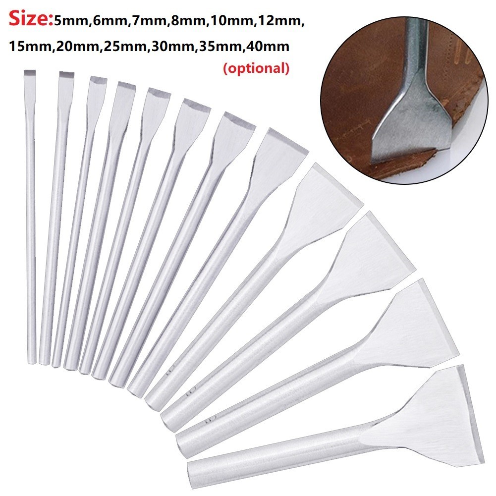 L-HOTLeather Craft Tools Slot Punches Hole Punches Straight Slot Punch Cutter Tools