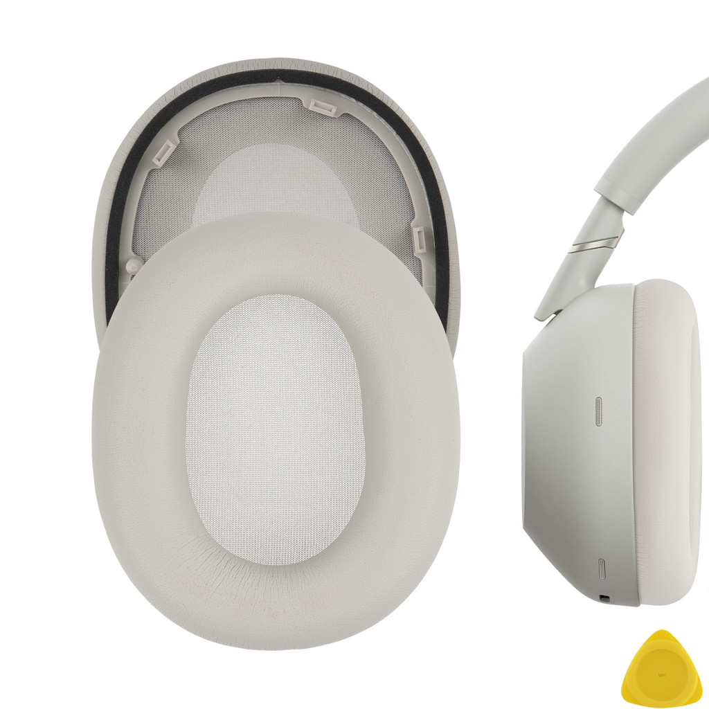 Geekria เปลี่ยนแผ่นรองหูฟังสําหรับ Sony WH-1000XM6 หูฟังตัดเสียงรบกวนไร้สายแผ่นรองหูฟัง, ชิ้นส่วนซ่อม
