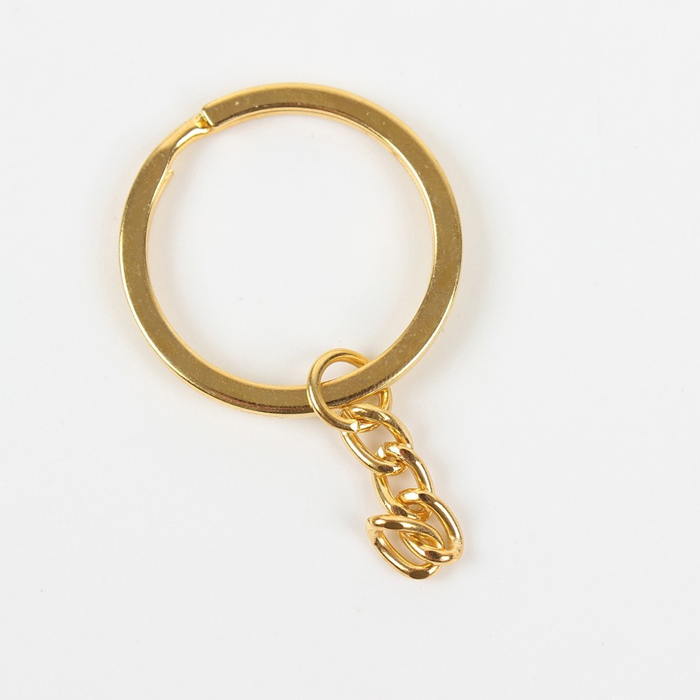 พวงกุญแจโลหะ DIY มาพร้อมแหวน DC และห่วงกุญแจ