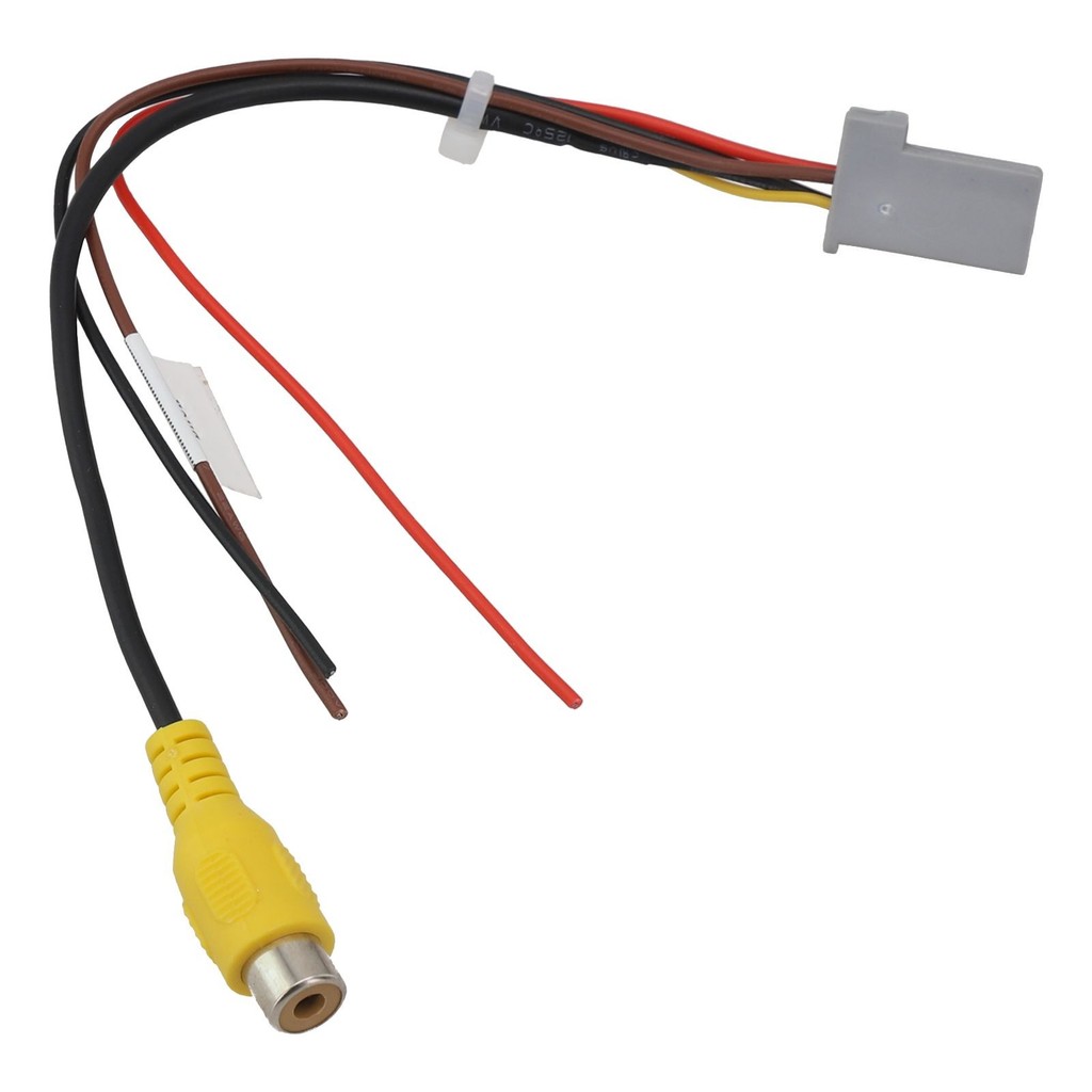 [MB] รถที่จอดรถด้านหลังกล้อง Video Plug Converter สาย RCA สําหรับ Mitsubishi 14-20 8Pin