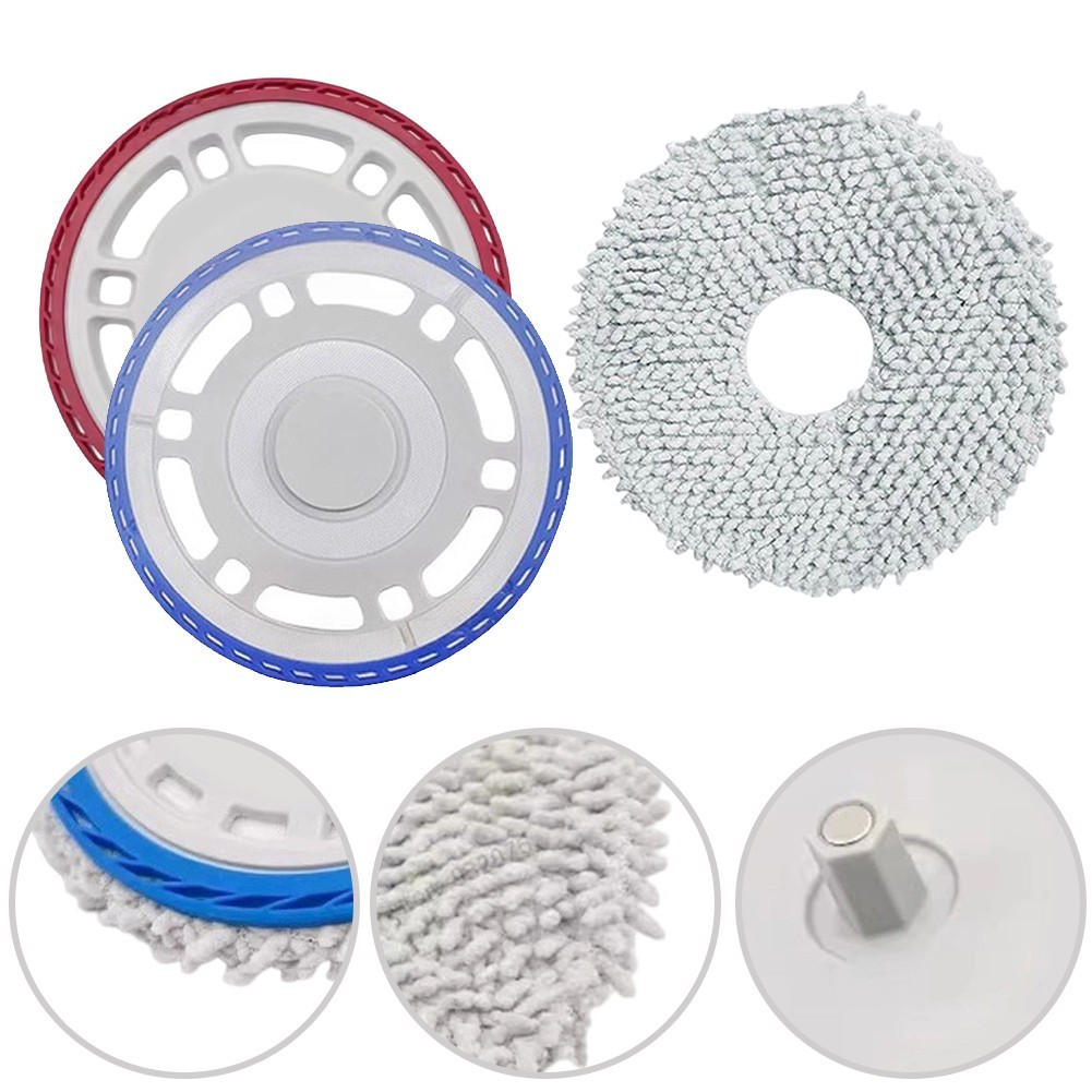 [สินค้าใหม่- ต.ค.] Mop Bracket Mop Pads Kit สําหรับ ECOVACS สําหรับ Deebot T30C สําหรับ Omni, T50 Pr