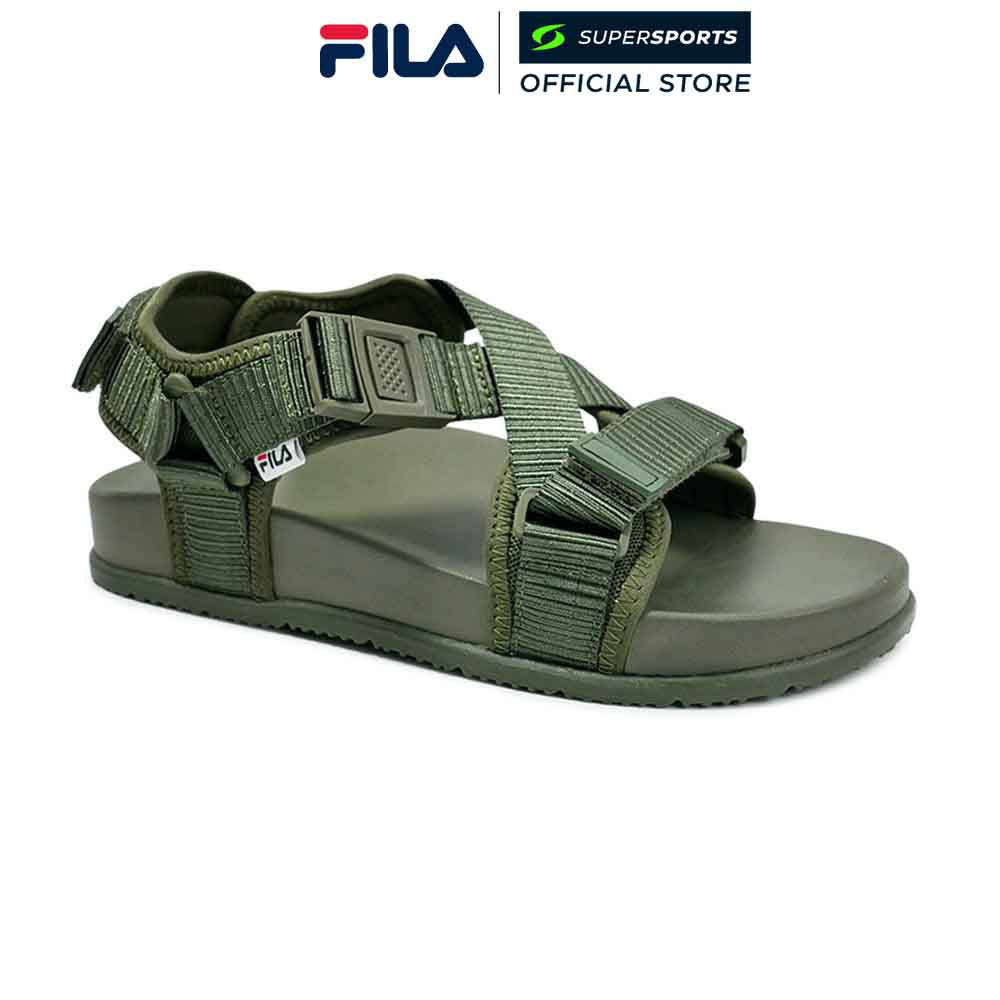 FILA Ground รองเท้าแตะผู้ชาย สีเขียว