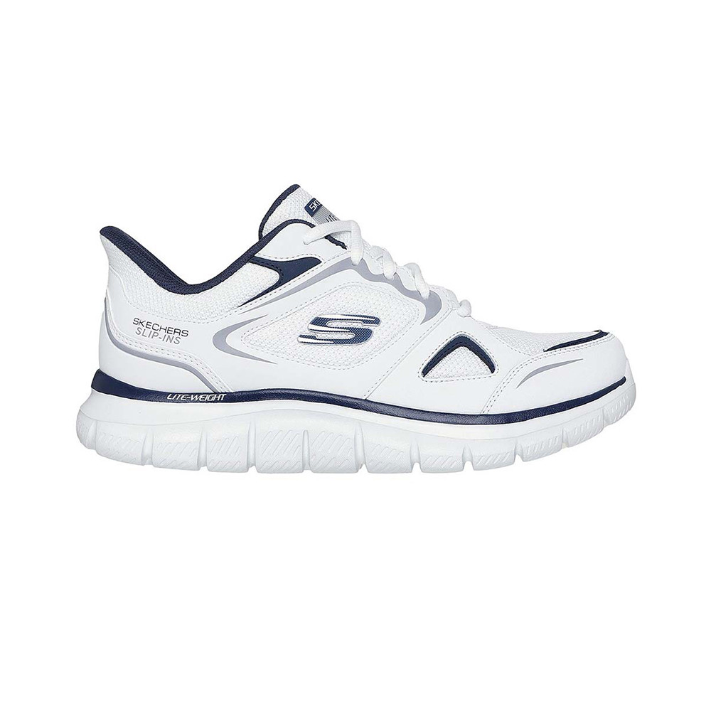Skechers สเก็ตเชอร์ส รองเท้าลำลองผู้ชาย Men Slip-ins Sport Track Ezral Casual Shoes - 233039-WNV Air-Cooled Memory Foam - รูปที่ 2