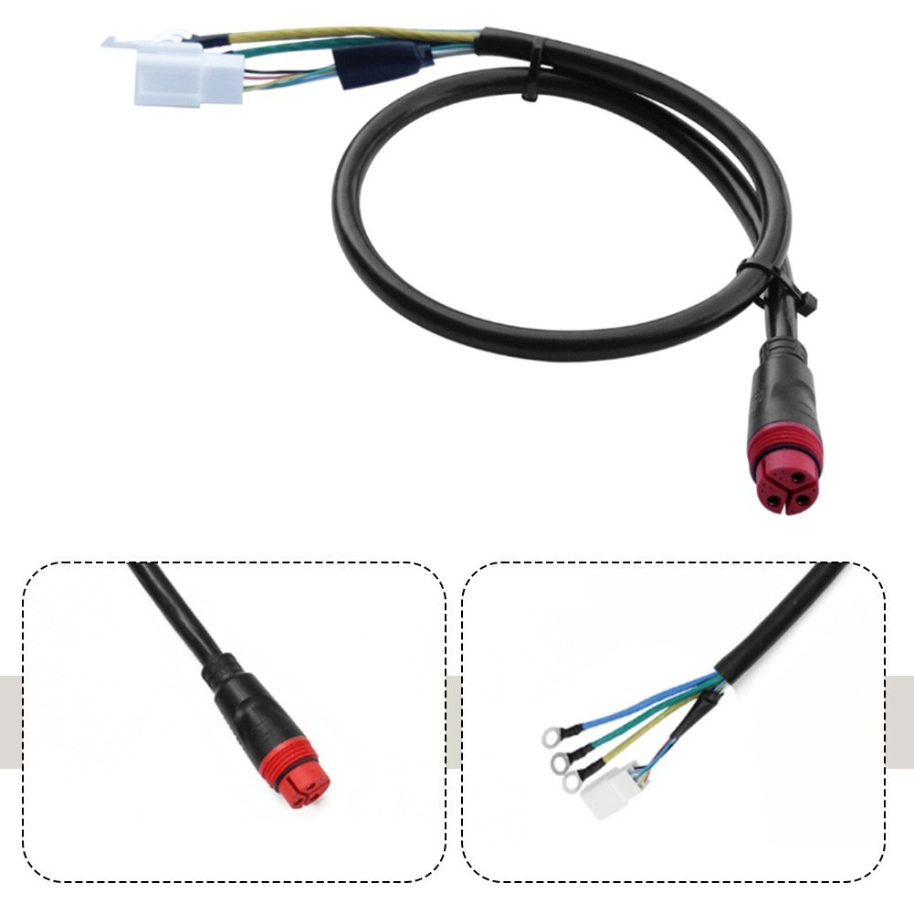 โคบพี. สายเชื่อมต่อกันน้ําสําหรับ Bafang G062 G060 G090 Hub Motor Female Head