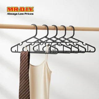 MR.D.I.Y. ไม้แขวนเสื้อพลาสติก ขนาด 38.5 x 0.4 x 18.5 ซม. (5 ชิ้น/แพ็ก)_8977337