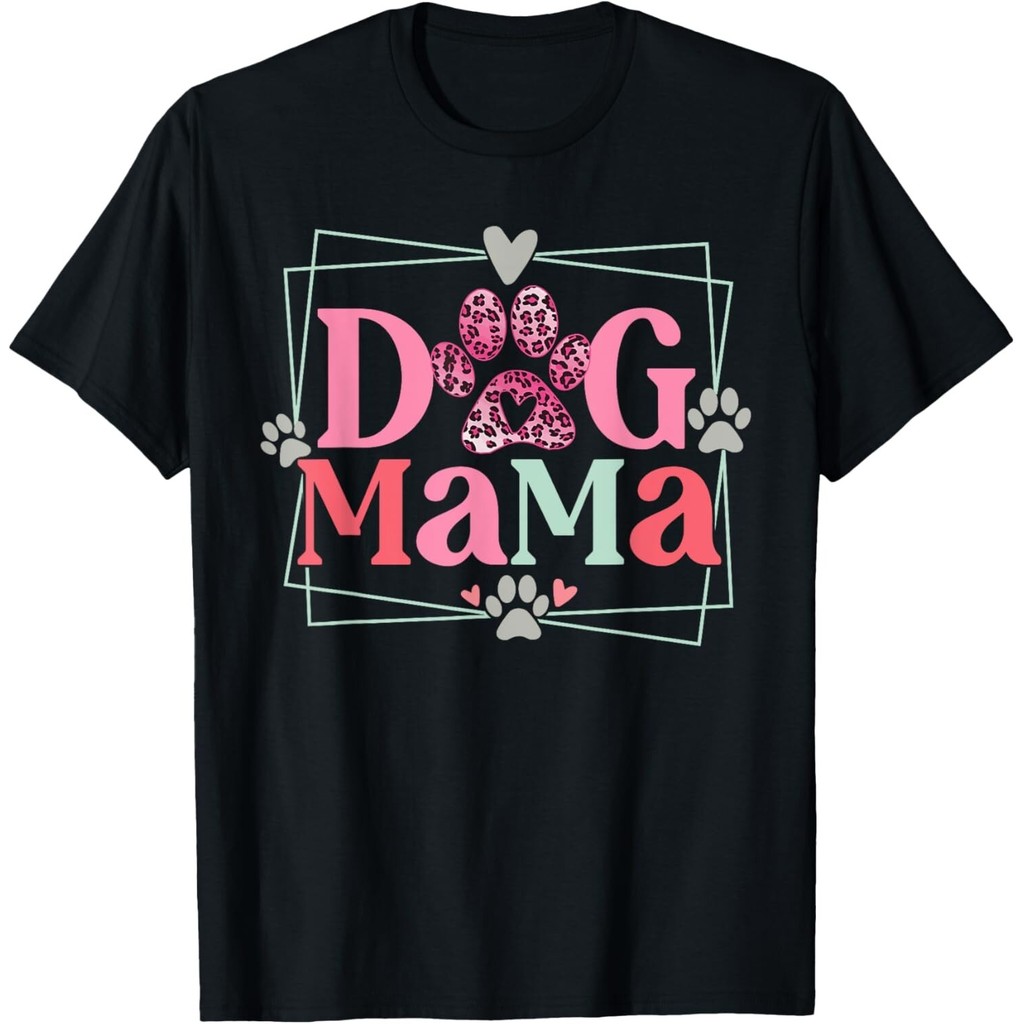Dog Mama Dog And Cat Mom Furmama Mothers Day เสื้อยืด Unisex