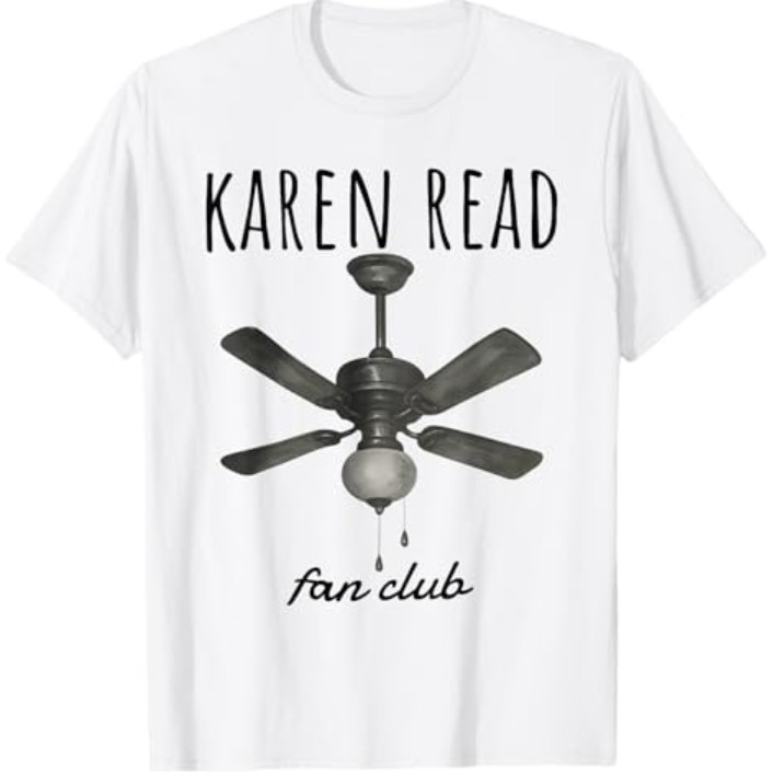 ฟรี Karen Read Fan Club Funny Meme Mens T-Shirt