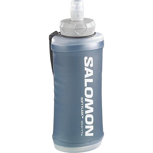 [Direct from JP] Salomon ACTIVE HANDHELD Hydration Hand Running Bottle Holder (2022 Model) LC1928600 Free Black/Slate Grey