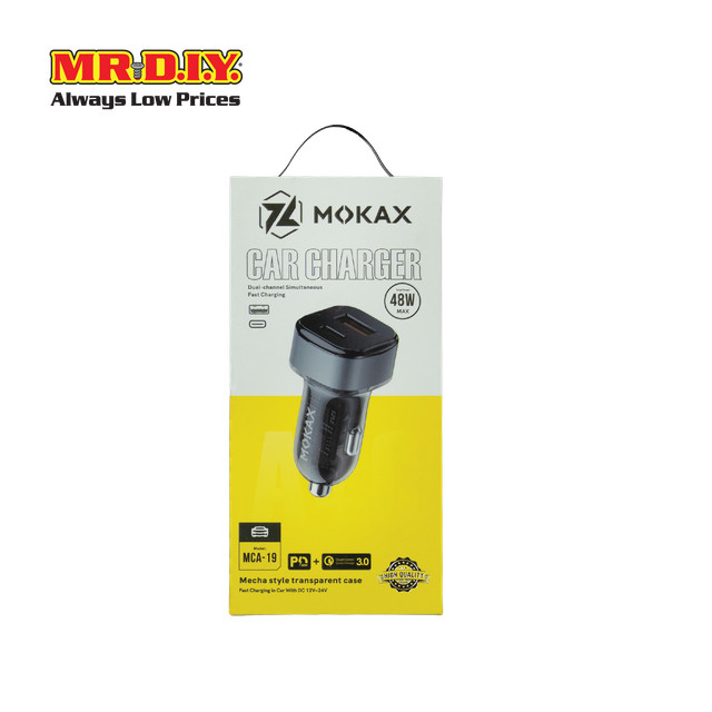 Mokax ที่ชาร์จในรถยนต์ 1 ชิ้น_8995218