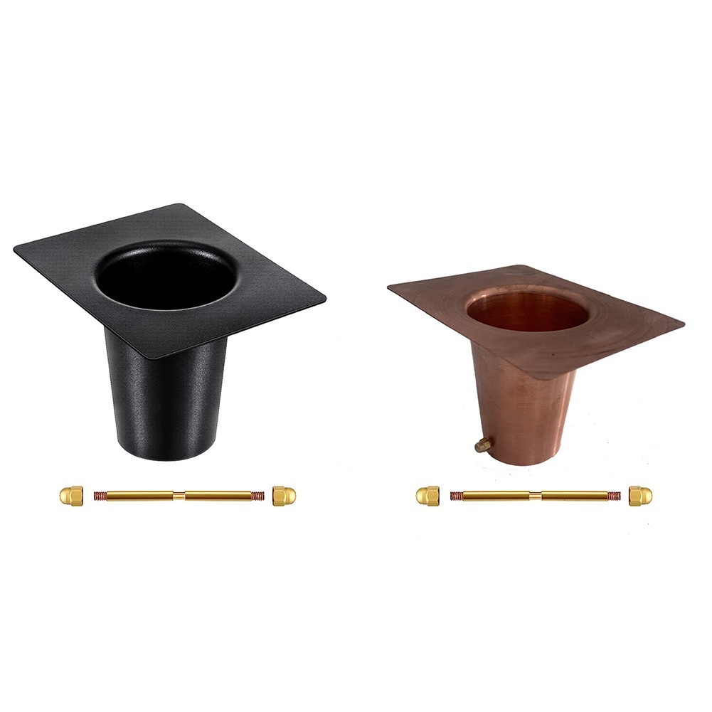 ⭐ฟิเวนสตาร์⭐Rain Chain Gutter Adapter Accessories Metal Rain Chain Gutter Accessories