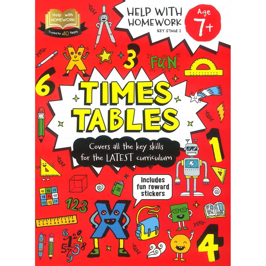 (BX) HELP WITH HOMEWORK: TIMES TABLES 7+