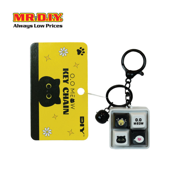 MR.D.I.Y. พวงกุญแจ LED ลายแมวดำ  ขนาด 4.4 x 4.8 x 4.1 ซม._9049191