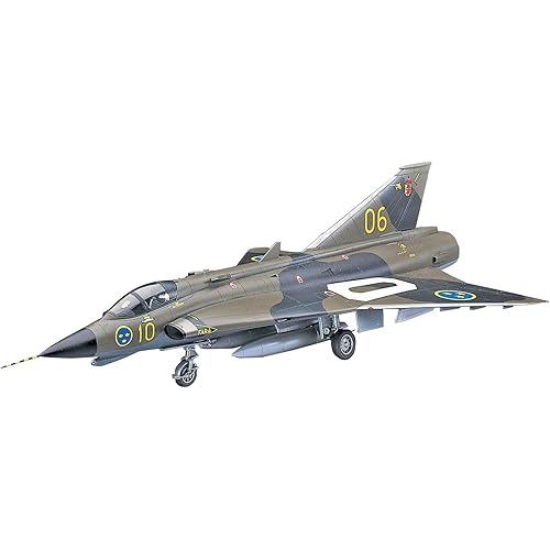 Hasegawa 1/48 Swedish Air Force J35F / J Draken Plastic Model PT41