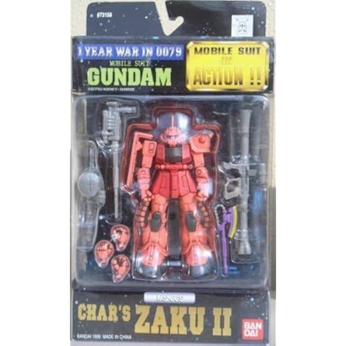 BANDAI MS IN ACTION Char s Zaku MS-06S