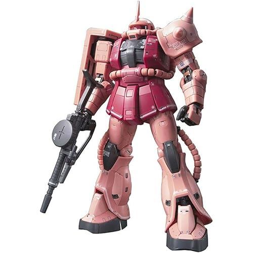 BANDAI Gunpla RG 1/144 MS-06S Char Aznable Zaku II Mobile Suit Gundam