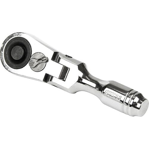 [Direct from JP] SK11 Compact Stubby Flex Ratchet Handle, 9.5mm 3/8" Drive, SRH3CSF