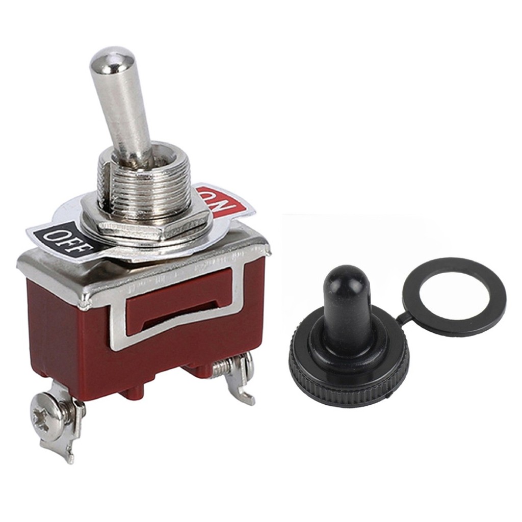 [BETL] E-TEN1021 15A 250V Toggle Switch 2 Pin 2 ตําแหน่ง SPST Rocker Switch พร้อมหมวก