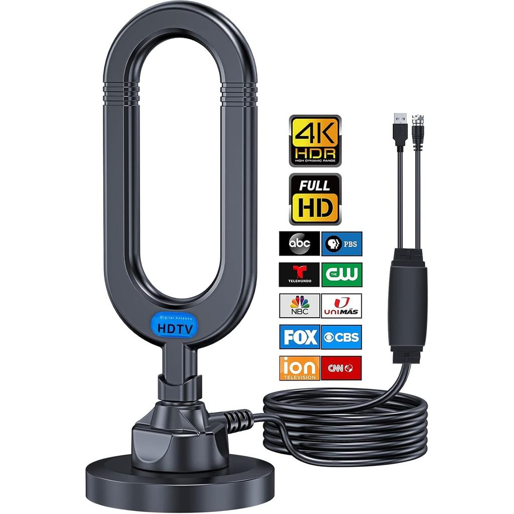 - WUMIN เสาอากาศทีวีดิจิตอลในร่มกลางแจ้ง 20dB DTMB DVB-T2 - W607 -