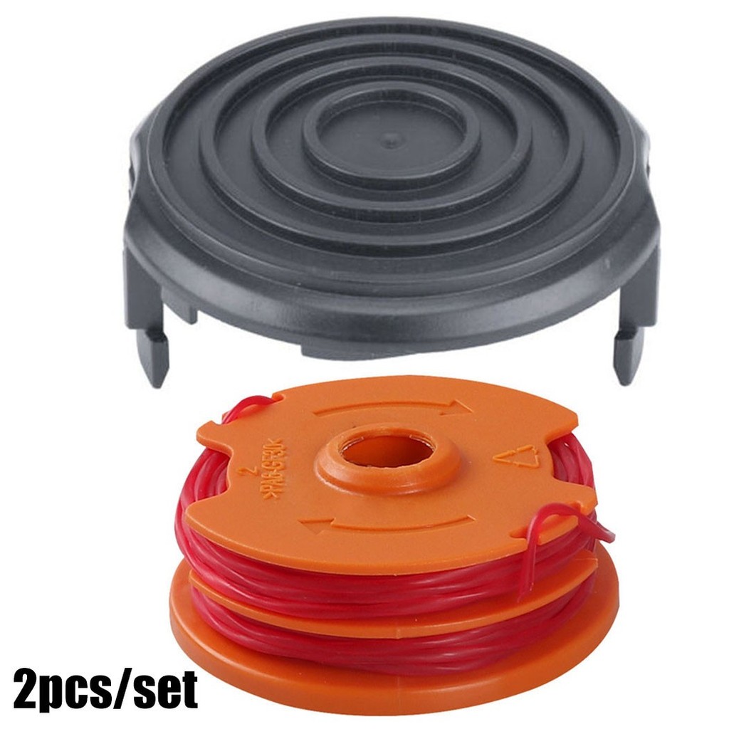 VARSTRSpool & Line & Spool Cap Cover สําหรับ Ozito LTR-529U Worx WG119E เครื่องตัดหญ้า