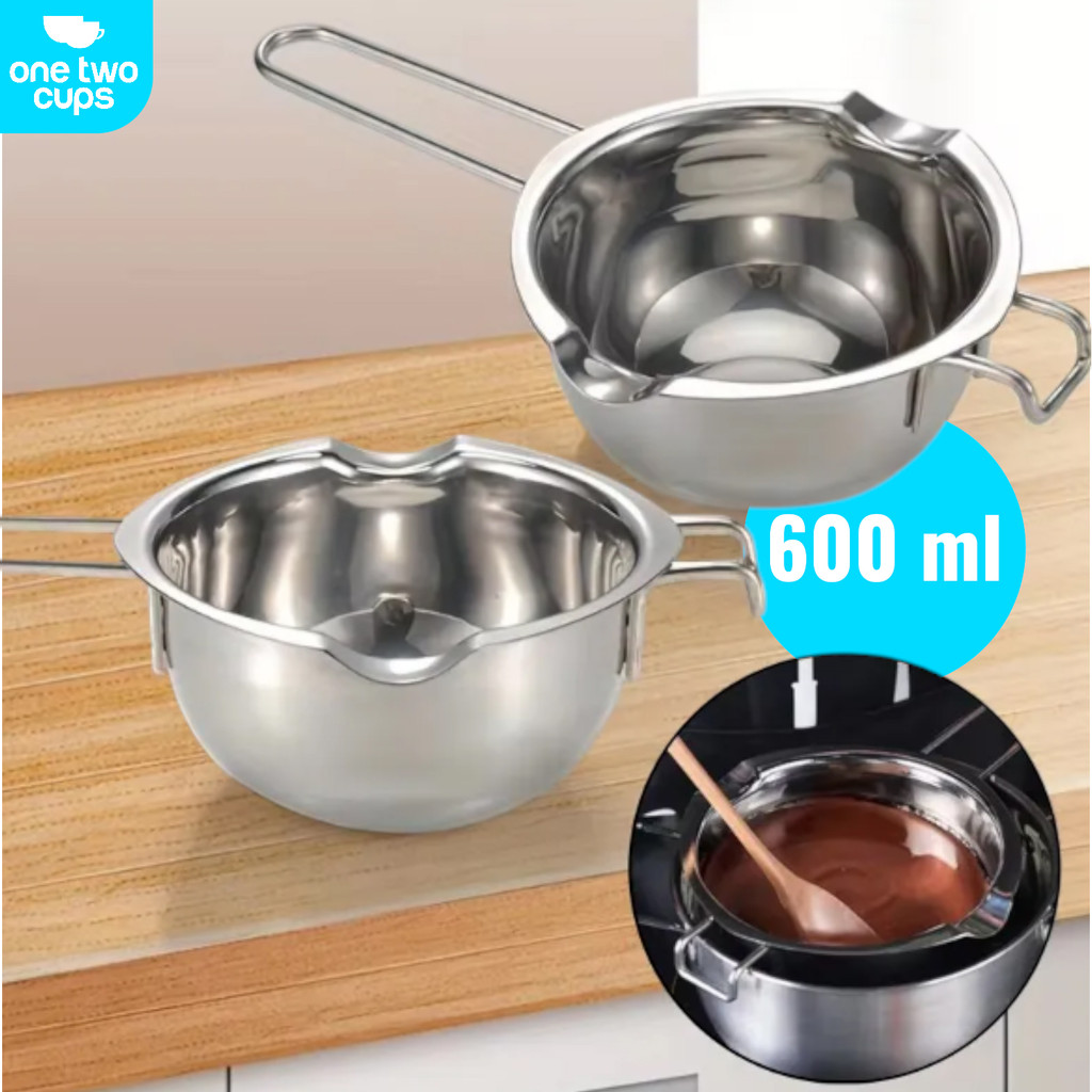 - One Two Cups Chocolate Melting Pot Boiler Chocolate 600ml - OF6 -
