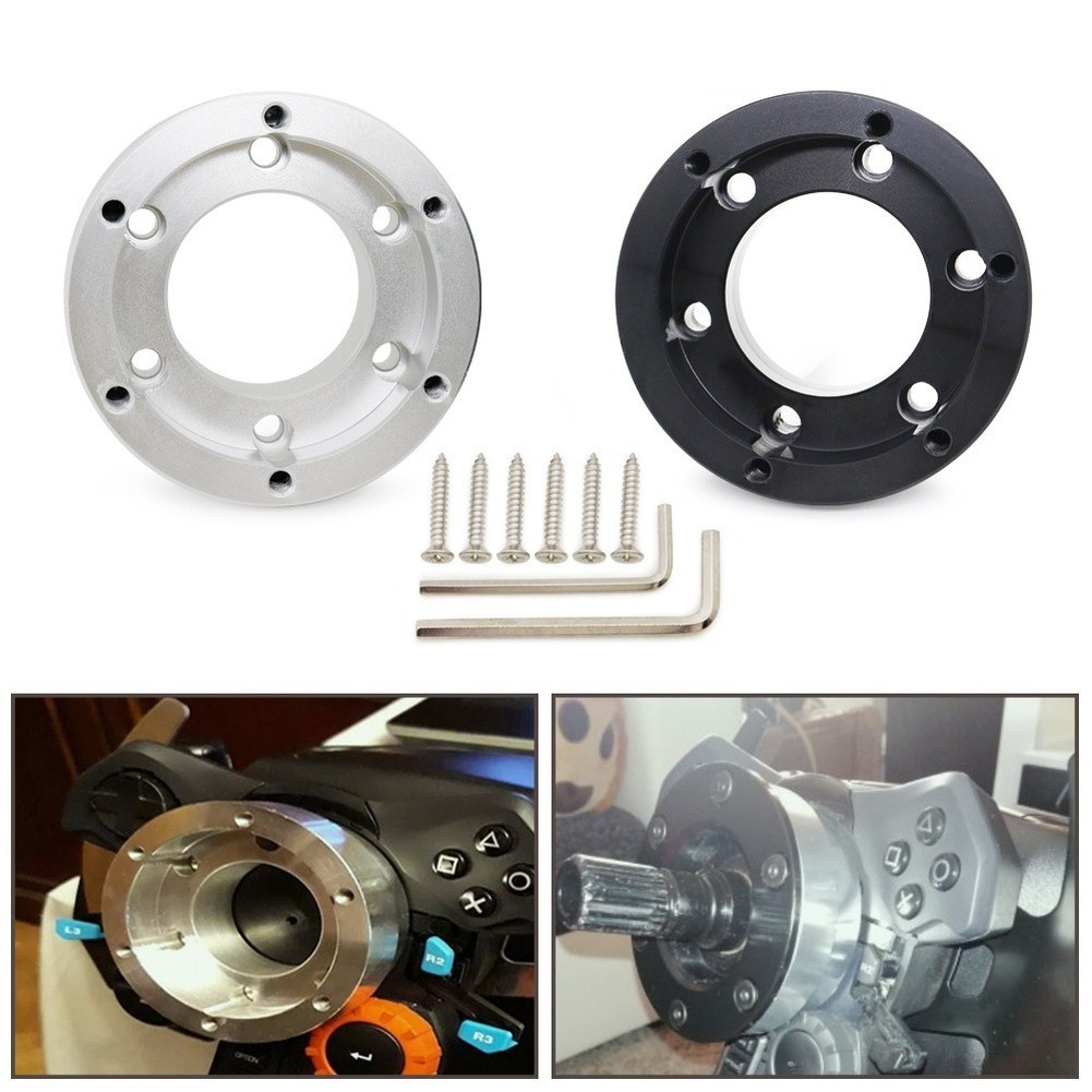 [as] ฐานอะแดปเตอร์ล้อแข่ง 70 มม. สําหรับพวงมาลัยสําหรับเล่นเกม LOGITECH G29 G920 G923