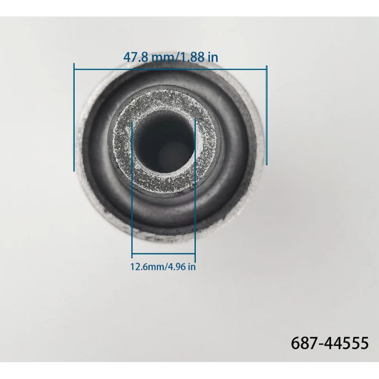 Outboard Motor โช้คอัพ Mount Lower Shock-Absorbing ยาง Pad 687-44555-0