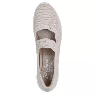 Skechers สเก็ตเชอร์ส รองเท้าผู้หญิง Women Modern Comfort Seager Cute N' Coy Shoes - 159078-NAT Air-Cooled Memory Foam