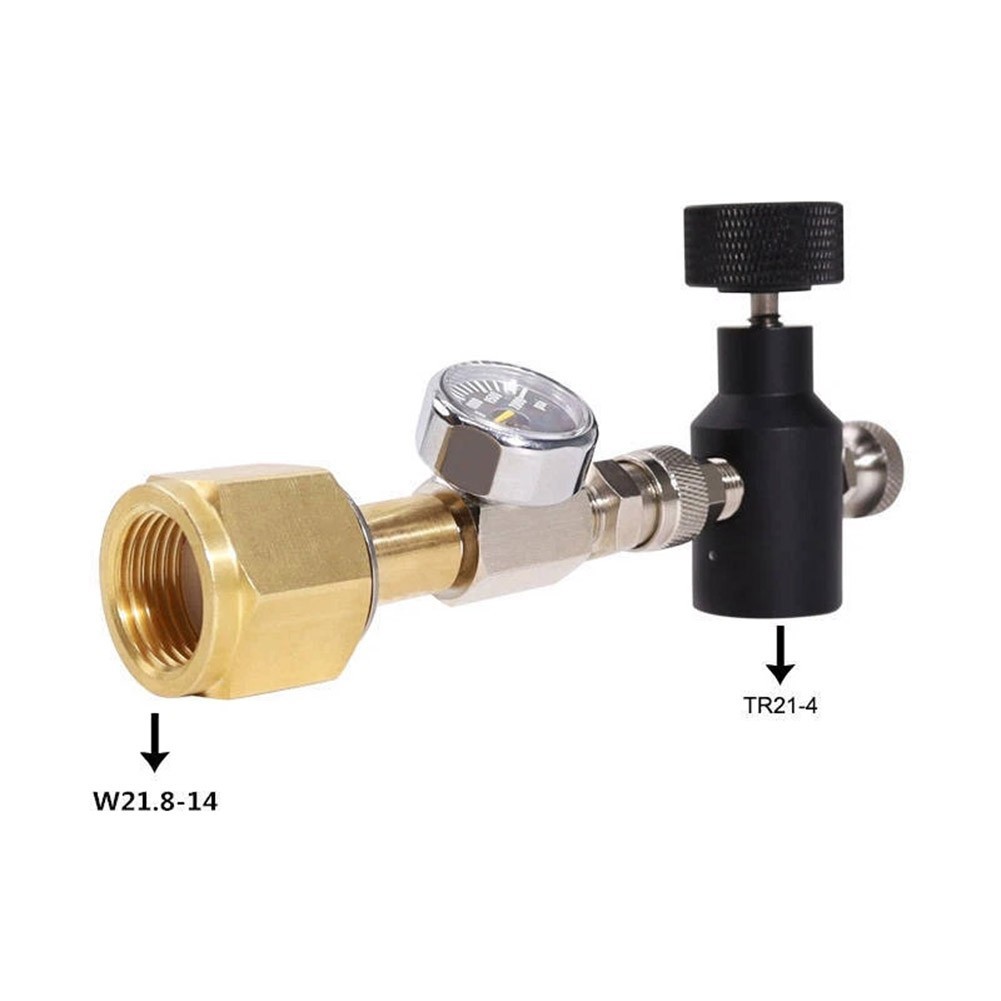 สําหรับโซดาถังน้ํากระบอกเติม Adaptor Connector Filling Station W21.8-14